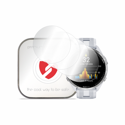 Pellicola Protettiva Smart Protection Premium Classic per Garmin Forerunner 965, Set da 4 pezzi, Plastica