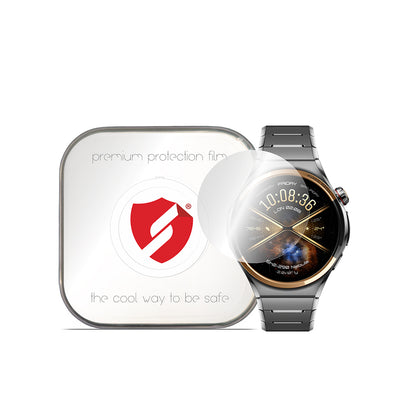 Pellicola protettiva Smart Protection Premium Classic per Huawei Watch 6 Pro 46 mm, plastica, set da 4 pezzi
