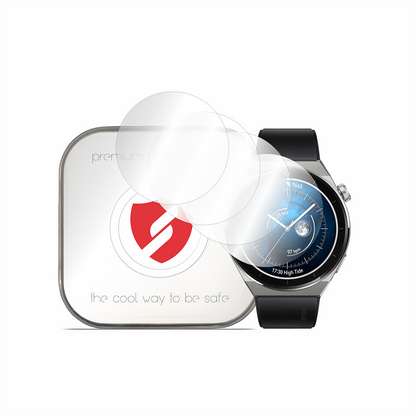 Pellicola Protettiva Smart Protection Premium Classic per Huawei Watch GT 3 Pro 46mm, Set da 4 pezzi, Plastica