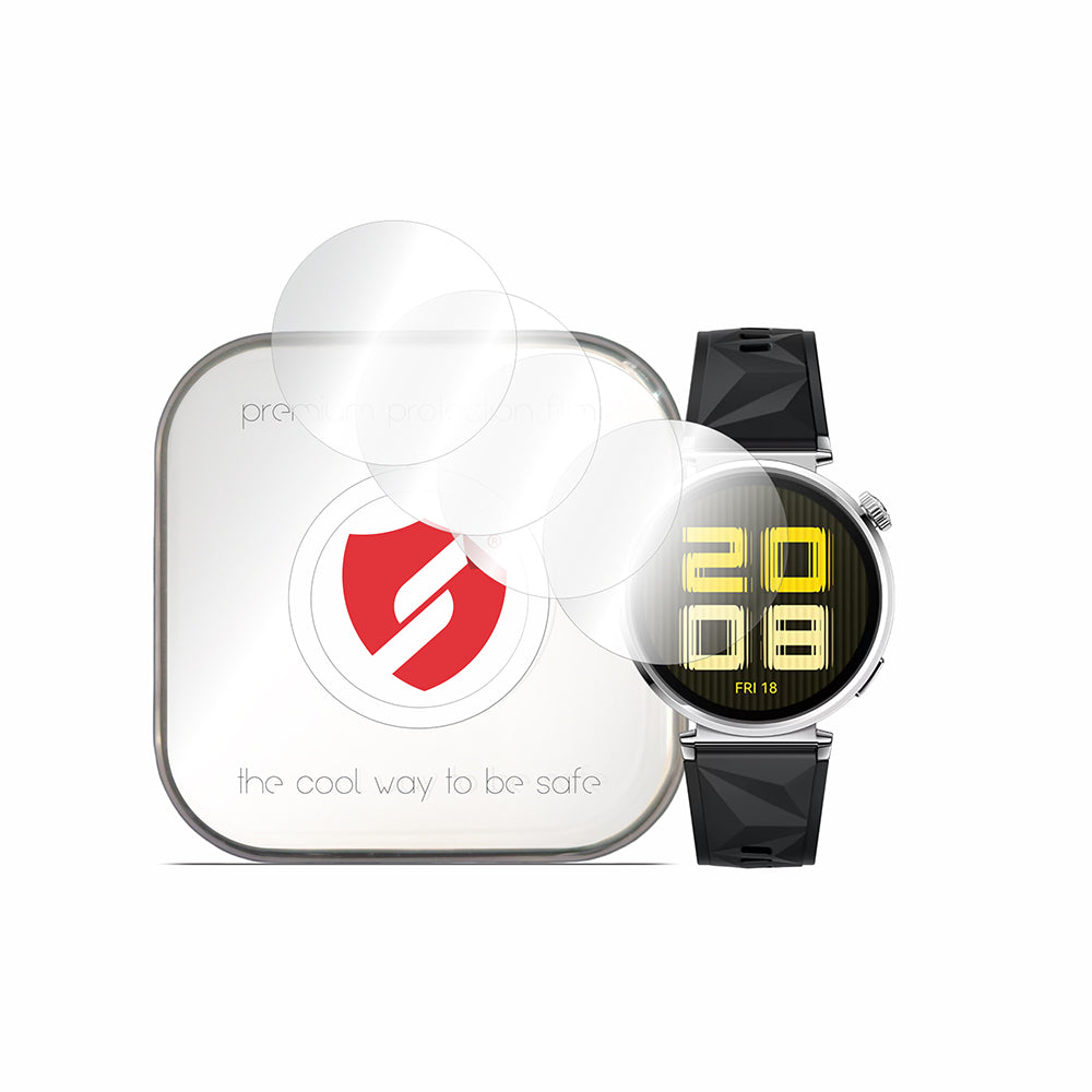 Pellicola Protettiva Smart Protection Premium Classic per Huawei Watch GT 5 41mm, Set da 4 pezzi, Plastica