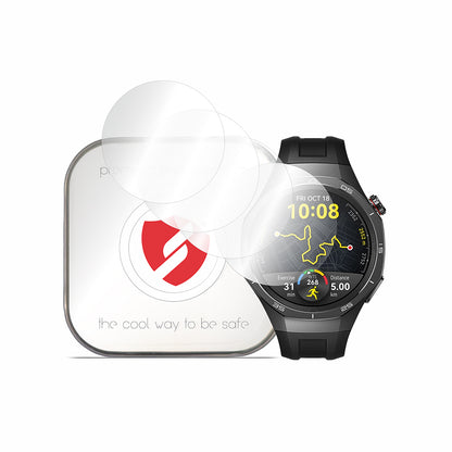 Pellicola Protettiva Smart Protection Premium Classic per Huawei Watch GT 5 Pro 46mm, Set da 4 pezzi, Plastica