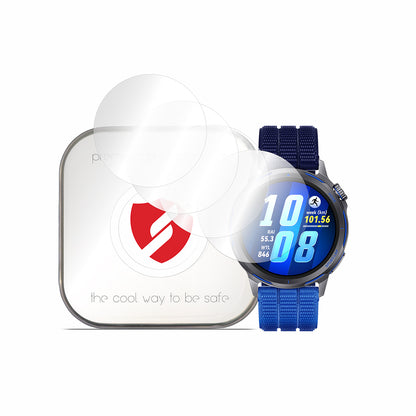 Pellicola protettiva Smart Protection Premium Classic per Huawei Watch GT Runner 2, plastica, set da 4 pezzi