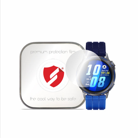 Pellicola protettiva Smart Protection Premium Classic per Huawei Watch GT Runner 2, plastica, set da 4 pezzi