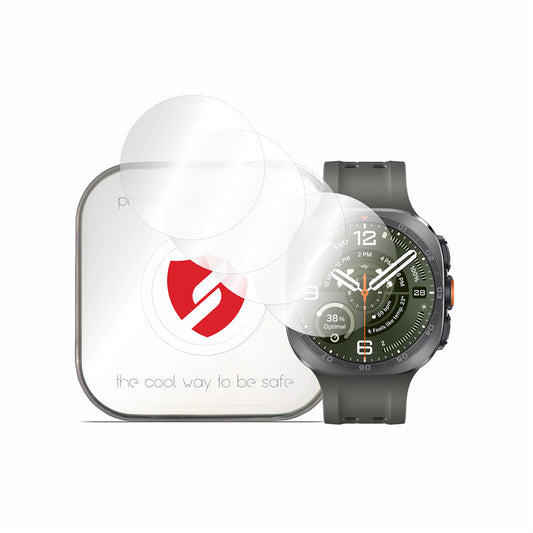Pellicola Protettiva Smart Protection Premium Classic per Samsung Galaxy Watch Ultra2, Plastica, Set da 4 pezzi