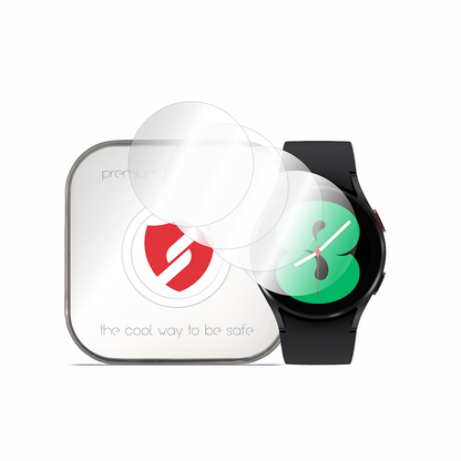 Pellicola Protettiva Smart Protection Premium Classic per Samsung Galaxy Watch4 40mm, Set da 4 pezzi, Plastica