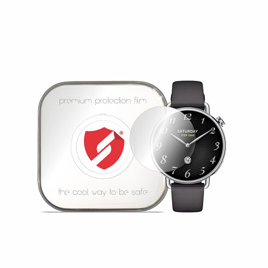Pellicola Protettiva Smart Protection Premium Classic per Xiaomi Watch S4, Set 4 pezzi, Plastica