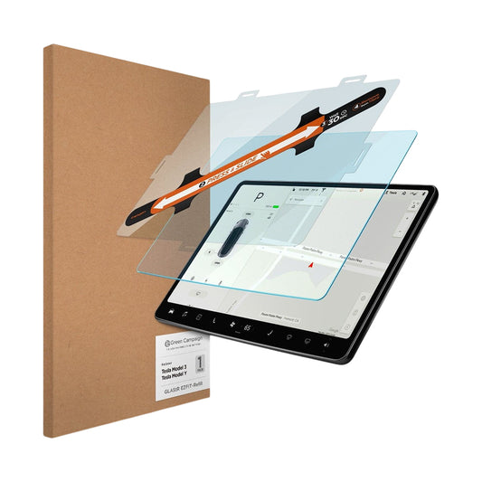 Pellicola Protettiva Spigen GlastR EZ FIT Anti-Riflesso per Tesla 3 (2021 - 2023), Vetro Temperato AGL04338