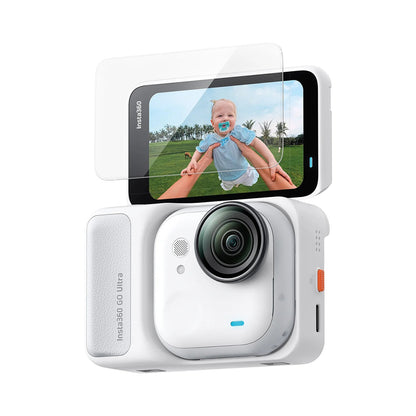 Pellicola Protettiva Schermo Spigen GlastR Slim per Insta360 Go Ultra, Vetro Temperato, Set 2 pezzi AGL11171