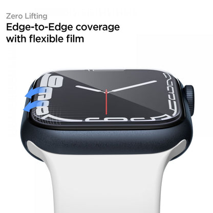Pellicola Protettiva Spigen Neo Flex per Apple Watch 45mm / 44mm / 42mm Series, Set 3 pezzi, Plastica AFL04049