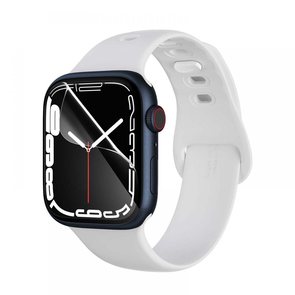 Pellicola Protettiva Spigen Neo Flex per Apple Watch 45mm / 44mm / 42mm Series, Set 3 pezzi, Plastica AFL04049
