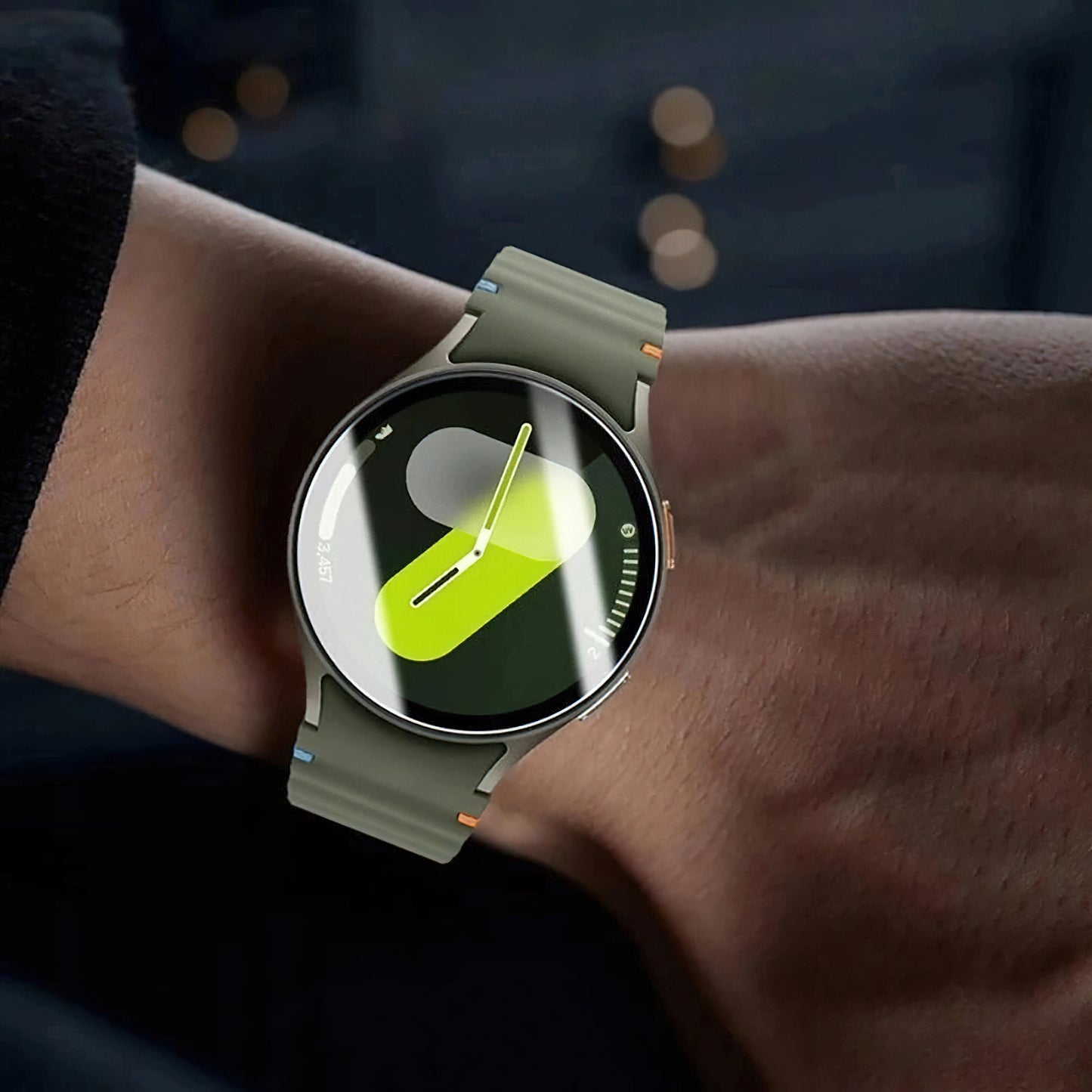 Pellicola Protettiva Tech-Protect Fit+ per Huawei Watch GT 6 41mm, Set 2 pezzi, Vetro Temperato