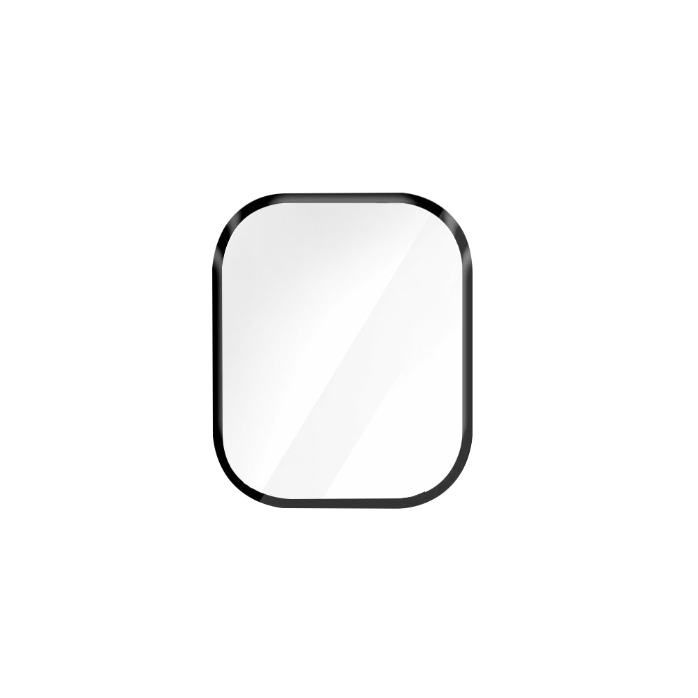 Pellicola Protettiva Techsuit Nano Flex per Apple Watch Ultra Series, Set 2 pezzi, Plastica, Nera