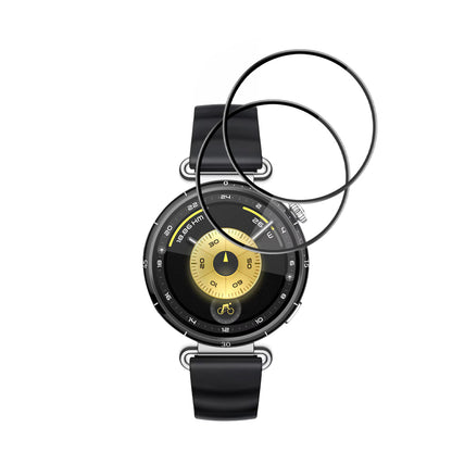 Pellicola Protettiva Techsuit Nano Flex per Huawei Watch GT 6 41mm, Set 2 pezzi, Plastica, Nera