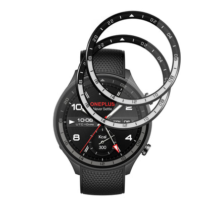 Pellicola Protettiva Techsuit Nano Flex per OnePlus Watch 2R, Set 2 pezzi, Plastica, Nera