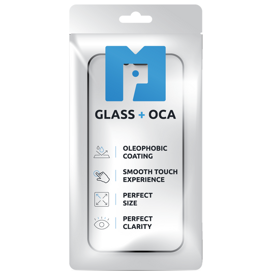 Screen Glass + OCA MP compatible with Apple iPhone XS Max, Black