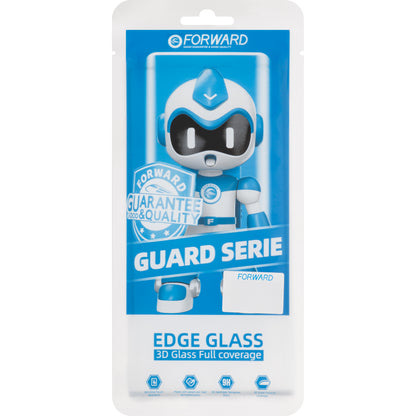 Vetro Schermo + Colla Edge / OCA Forward Guard per Samsung Galaxy S22 Ultra 5G S908, Nero