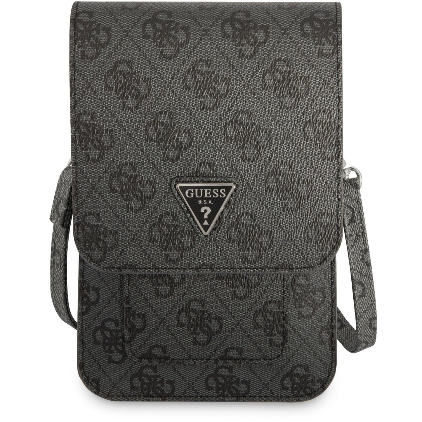 Borsa Universale per Telefono, Guess, 4G Triangle Logo, Nera