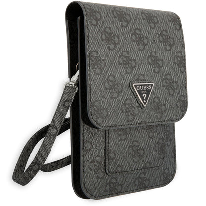 Borsa Universale per Telefono, Guess, 4G Triangle Logo, Nera