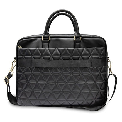 Borsa Guess Quilted per Laptop 15 pollici, Nera