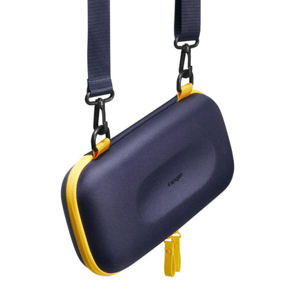 Borsa Protettiva Spigen Nano Pop Pro per Console Nintendo Switch 2, Blu Navy AGP09565