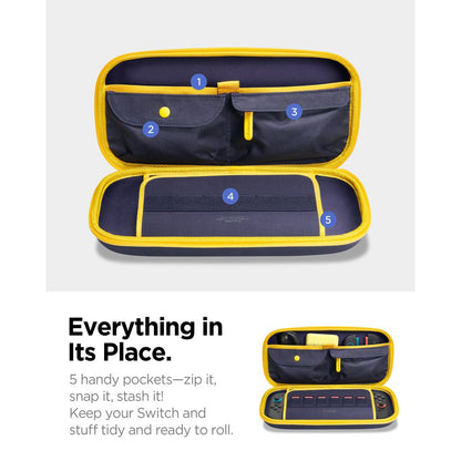 Borsa Protettiva Spigen Nano Pop Pro per Console Nintendo Switch 2, Blu Navy AGP09565