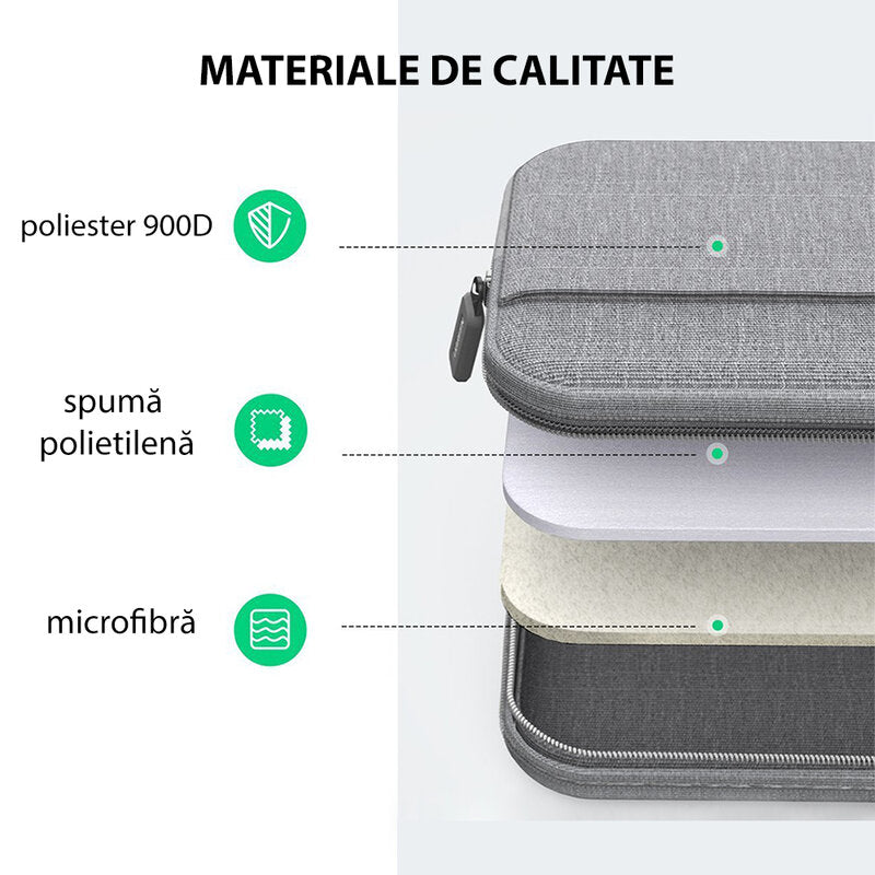 Borsa UGREEN LP437 (50337) per Laptop 14 pollici - 14,9 pollici, Grigio
