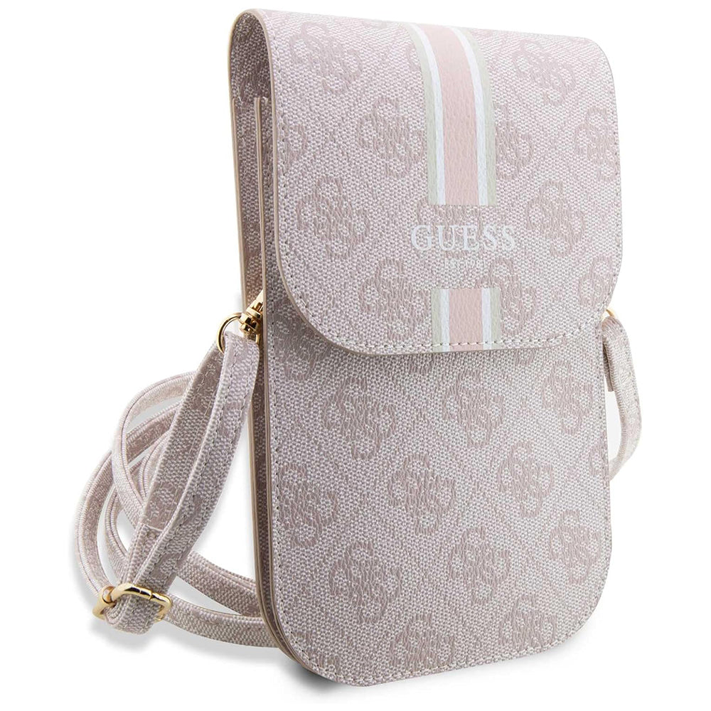 Borsa Universale per Telefono, Guess, 4G Stripes, Rosa
