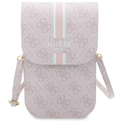 Borsa Universale per Telefono, Guess, 4G Stripes, Rosa