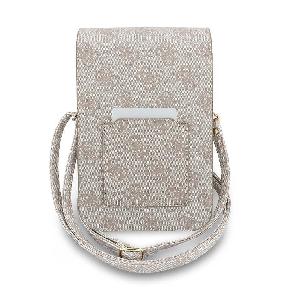 Borsa Universale per Telefono, Guess, Fliptok Triangle 4G, Rosa