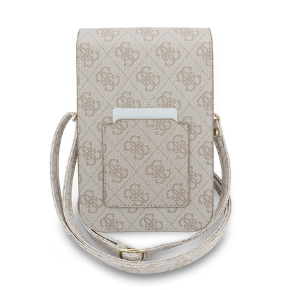 Borsa Universale per Telefono, Guess, Fliptok Triangle 4G, Rosa