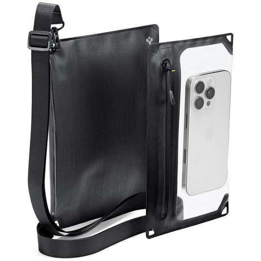 Borsa e Custodia Waterproof Universale Spigen Crossbag, Nera AMP09746