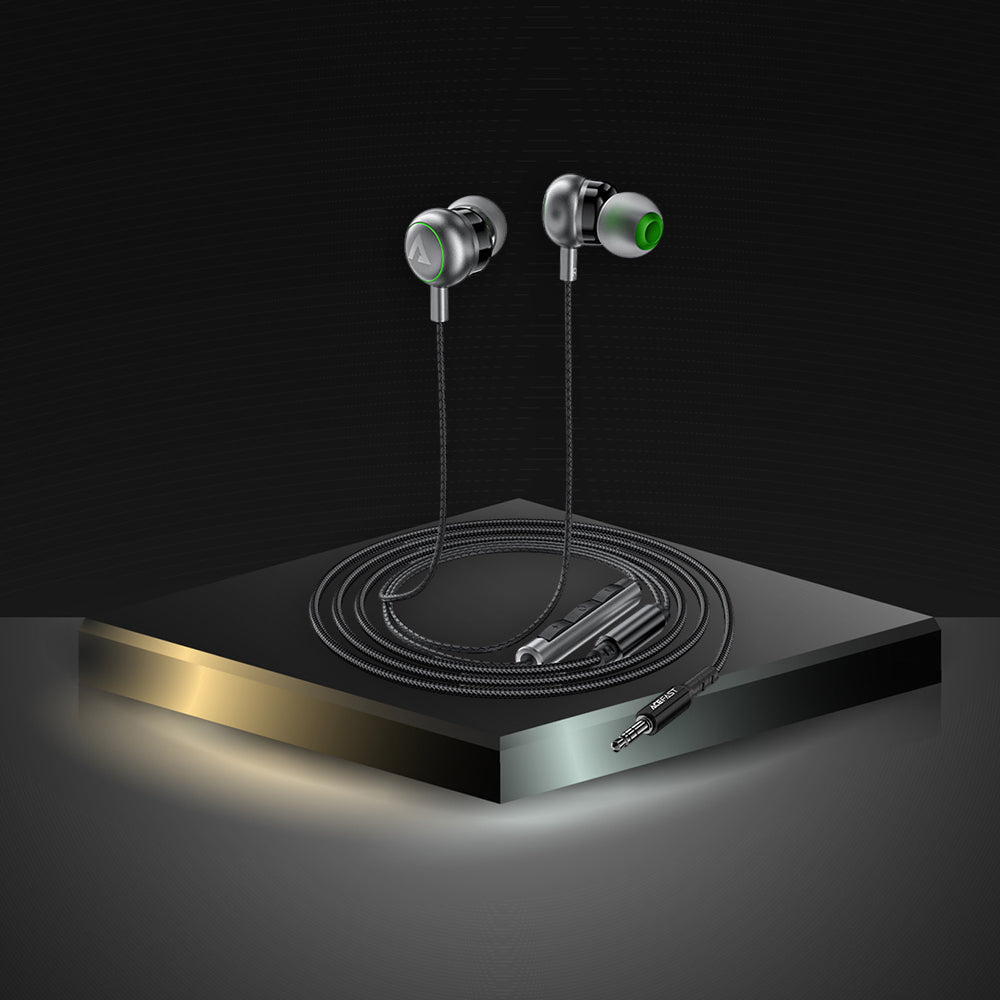 Auricolari 3.5mm Acefast L4, Nero