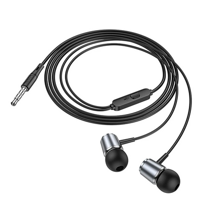 Handsfree 3.5mm HOCO M108, Grigio