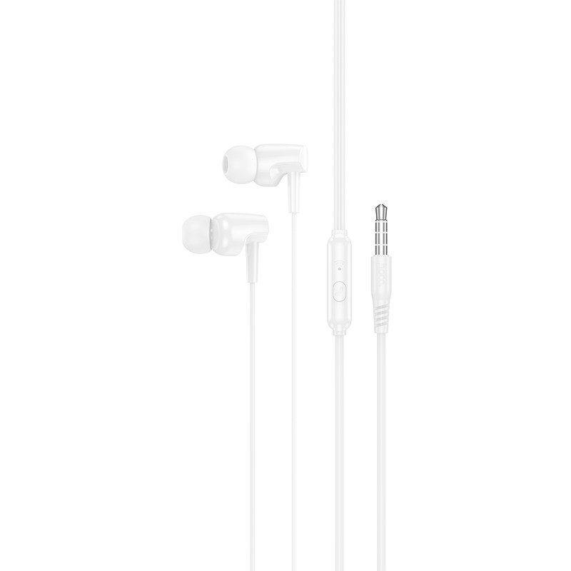 Handsfree 3.5mm HOCO M112, Bianco