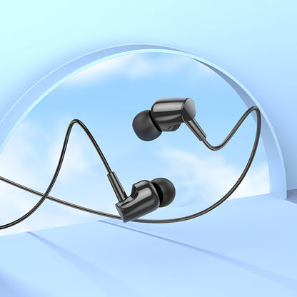 Auricolare 3.5mm HOCO M112, Nero