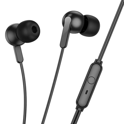 Handsfree 3.5mm HOCO M124, Nero