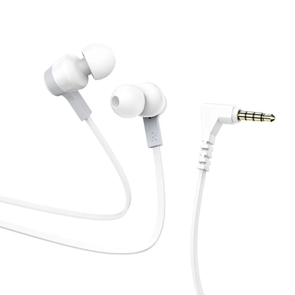 Handsfree 3.5mm HOCO M86, Bianco