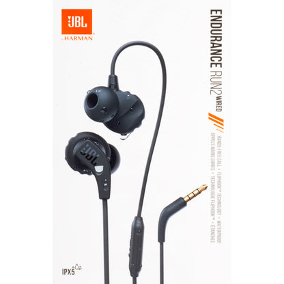 Vivavoce da 3,5 mm JBL Endurance Run 2, nero ENDURRUN2BLK 