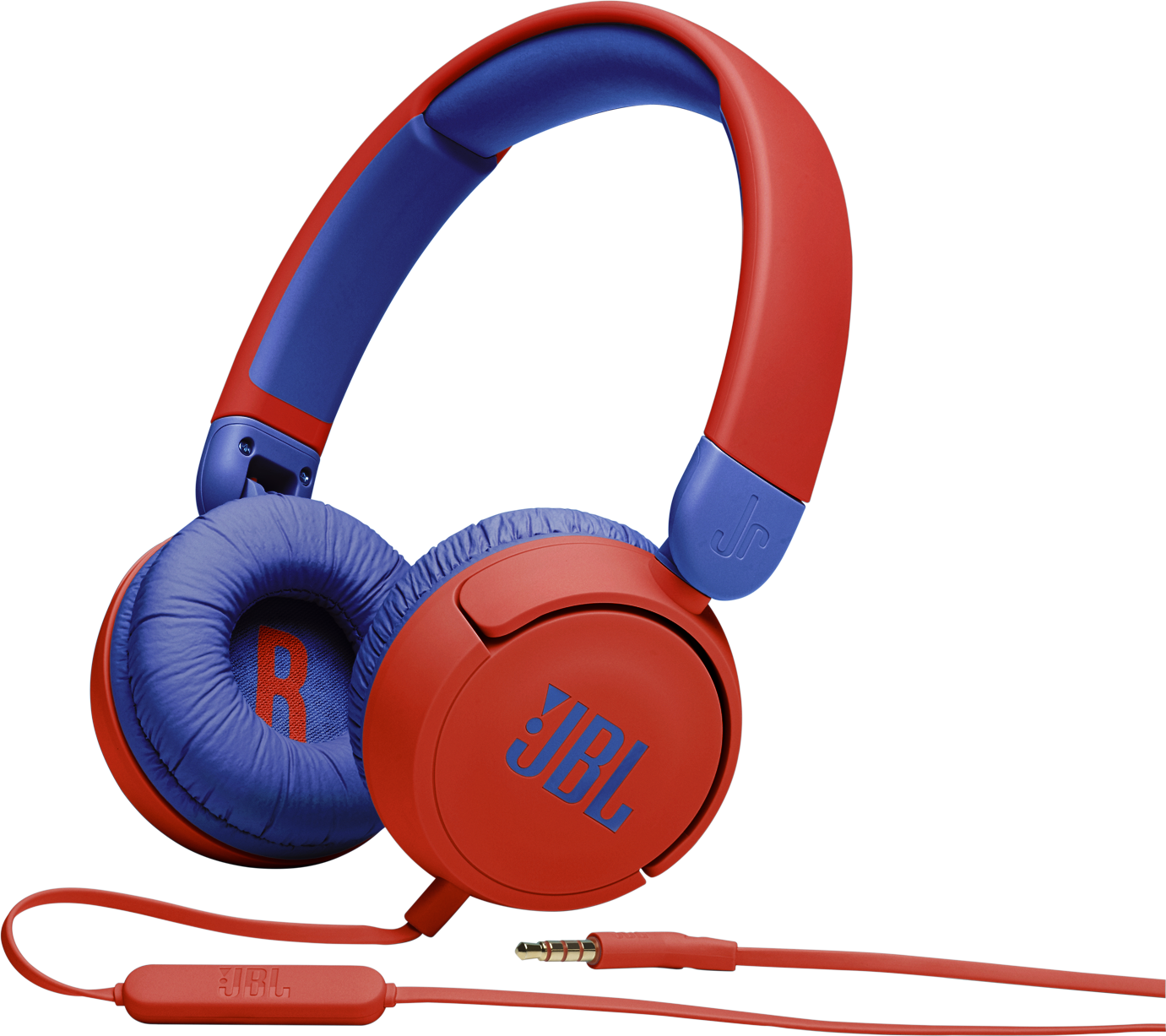 Vivavoce da 3,5 mm JBL JR 310 per bambini, rosso JBLJR310RED