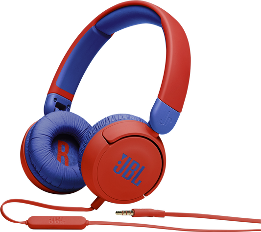 Vivavoce da 3,5 mm JBL JR 310 per bambini, rosso JBLJR310RED