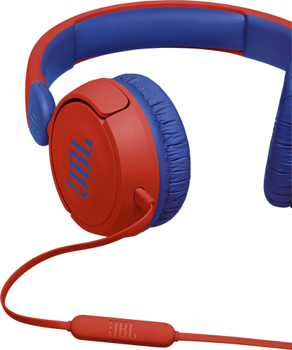 Vivavoce da 3,5 mm JBL JR 310 per bambini, rosso JBLJR310RED