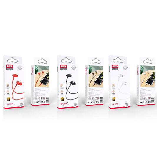 Handsfree 3.5mm XO Design EP57 Crown, Bianco