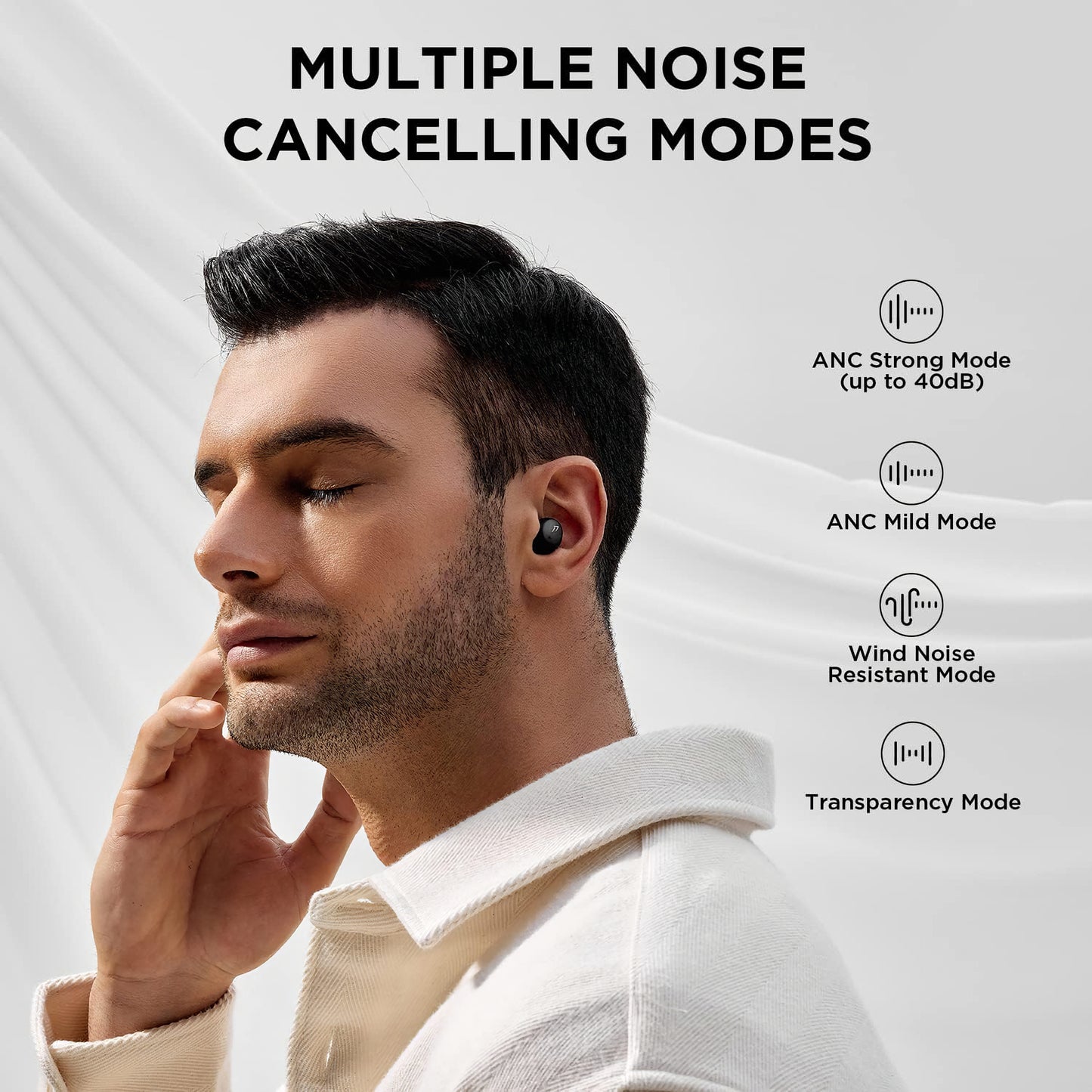 Bluetooth 1More ComfoBuds ComfoBuds Mini ES603, TWS, nero 