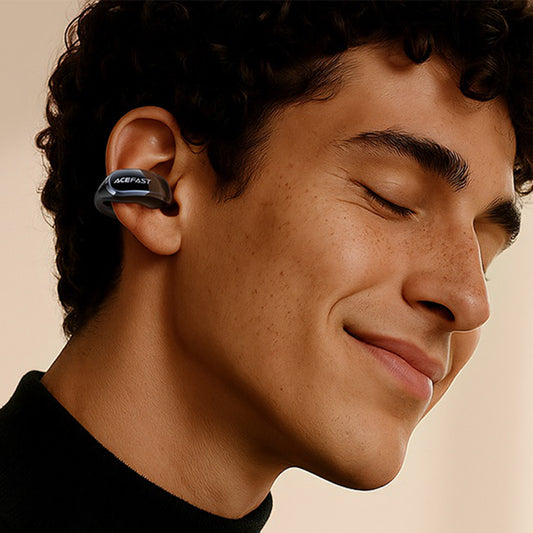 Auricolari Bluetooth Acefast Aceclip Pro, TWS, Dorato