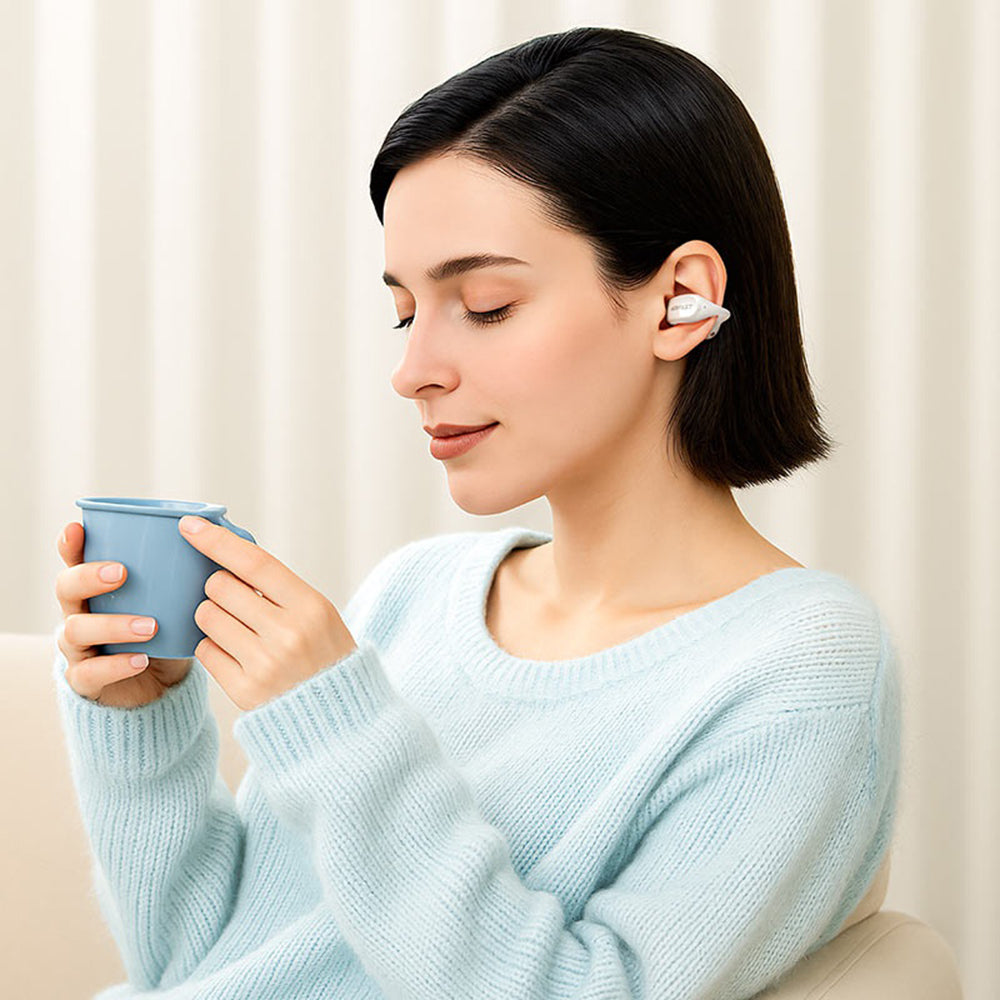 Auricolari Bluetooth Acefast Aceclip Pro, TWS, Dorato