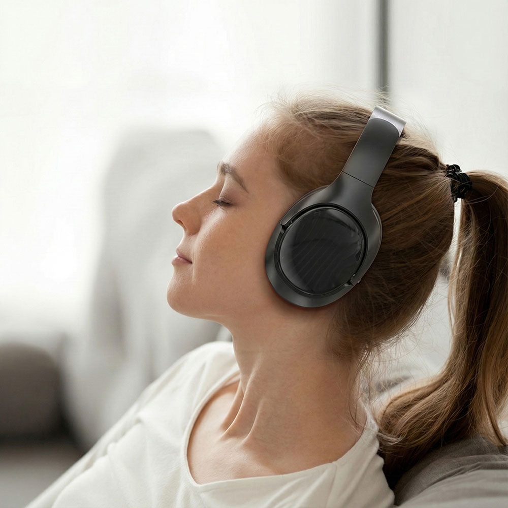 Auricolare Bluetooth Acefast H5, A2DP, ANC, Nero