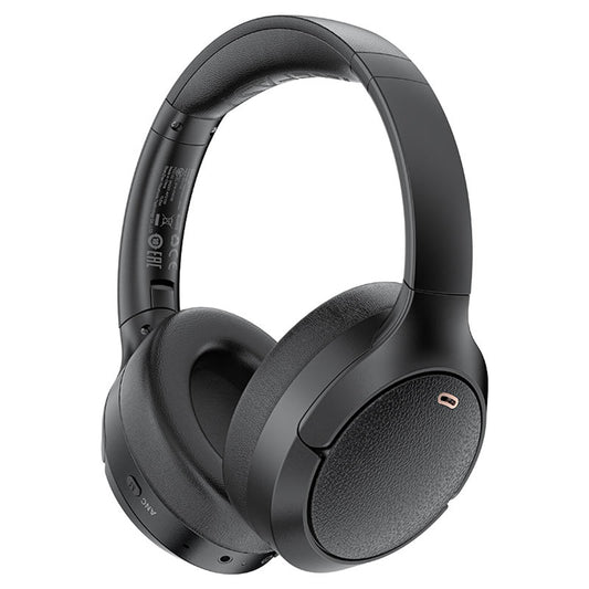 Auricolare Bluetooth Acefast H6, A2DP, ANC, Nero