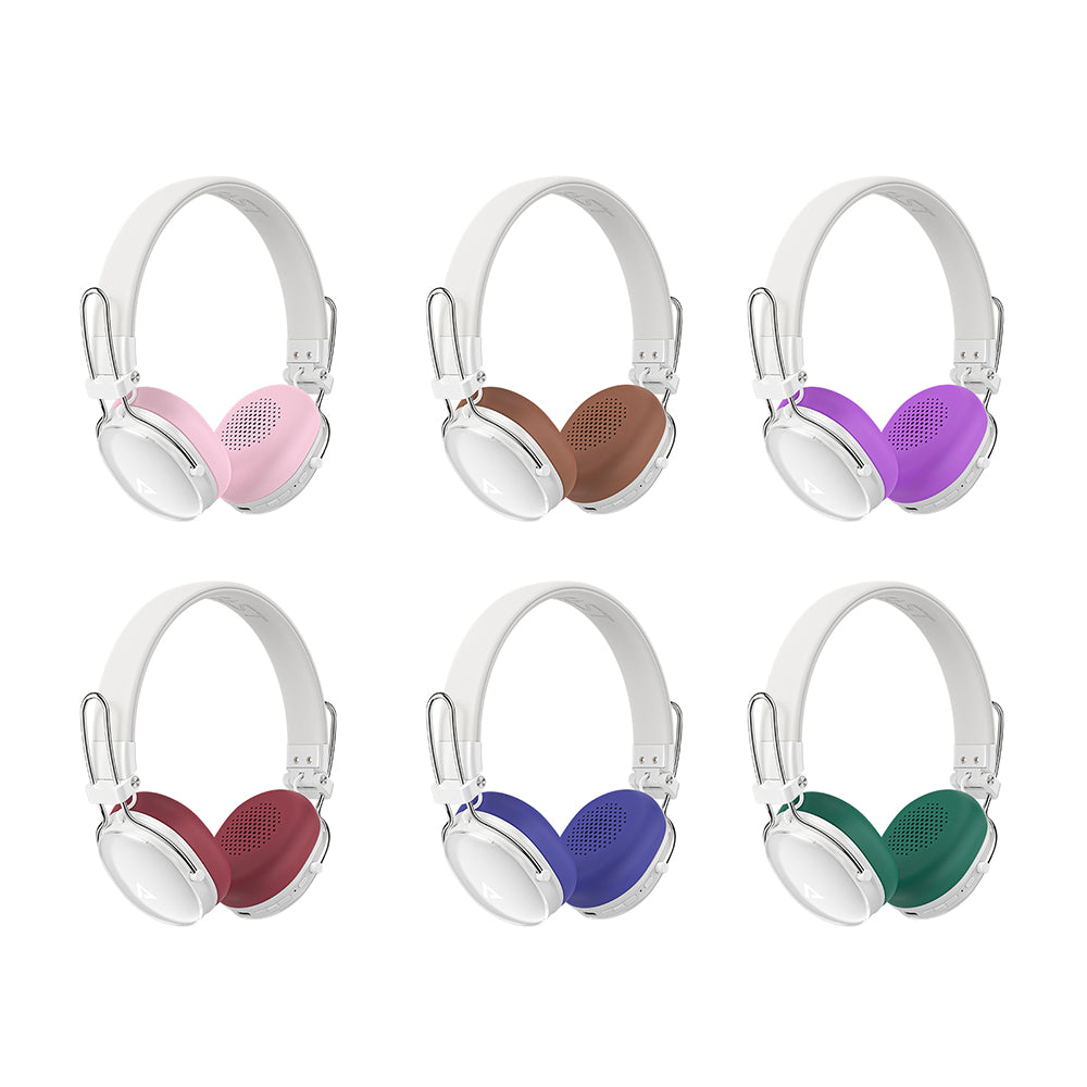 Handsfree Bluetooth Acefast H7, A2DP, ANC, Bianco