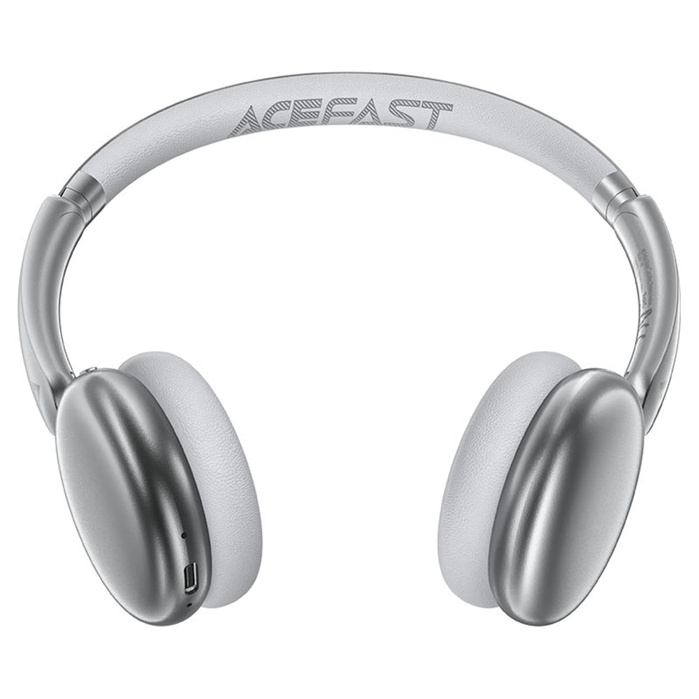 Handsfree Bluetooth Acefast H8, A2DP, ANC, Silver