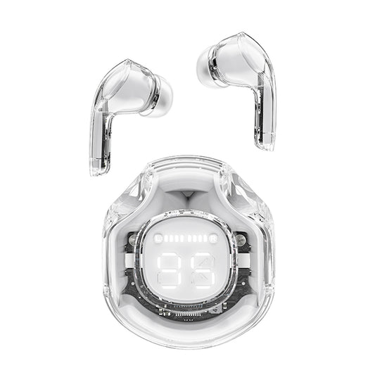 Handsfree Bluetooth Acefast T8, TWS, Bianco